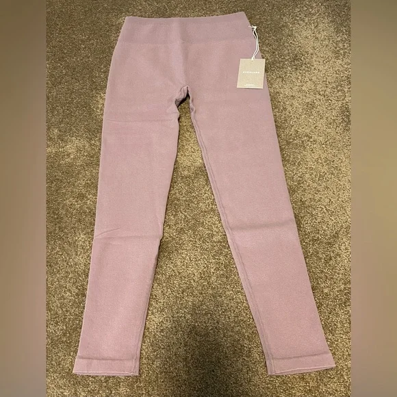 EVERLANE The Seamless Leggings Dusty Lavender NWT - Picture 2 of 7